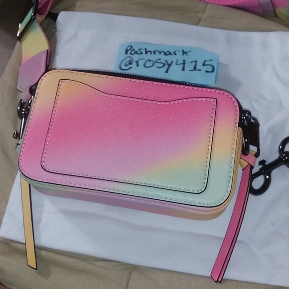 💥CUTE🌈Snapshot The Marc Jacobs airbrush snapshot multicolor purse crossbody bag - Picture 10 of 17